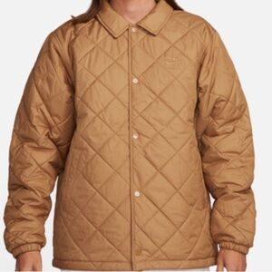 Nike Therma Fit Tan Quilted Jacket